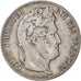 Coin, France, Louis-Philippe, 5 Francs, 1843, Rouen, VF(30-35), Silver