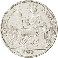 Indocina francese, 20 Cents, 1930, Paris, BB, Argento, KM:17.1, Lecompte:230