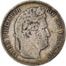 Coin, France, Louis-Philippe, 5 Francs, 1837, Bordeaux, VF(20-25), Silver
