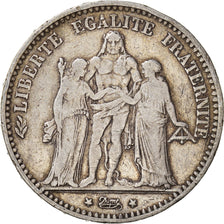 Monnaie, France, Hercule, 5 Francs, 1874, Bordeaux, TB+, Argent, Gadoury:745a