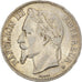 Moneta, Francia, Napoleon III, 5 Francs, 1869, Strasbourg, BB, Argento