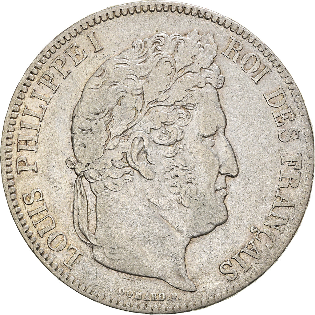 Monnaie, France, Louis-Philippe, 5 Francs, 1839, Paris, TB+, Argent