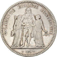 Coin, France, Hercule, 5 Francs, 1848, Paris, VF(30-35), Silver, KM:756.1