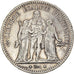 Moneta, Francia, Hercule, 5 Francs, 1849, Paris, MB, Argento, KM:756.1