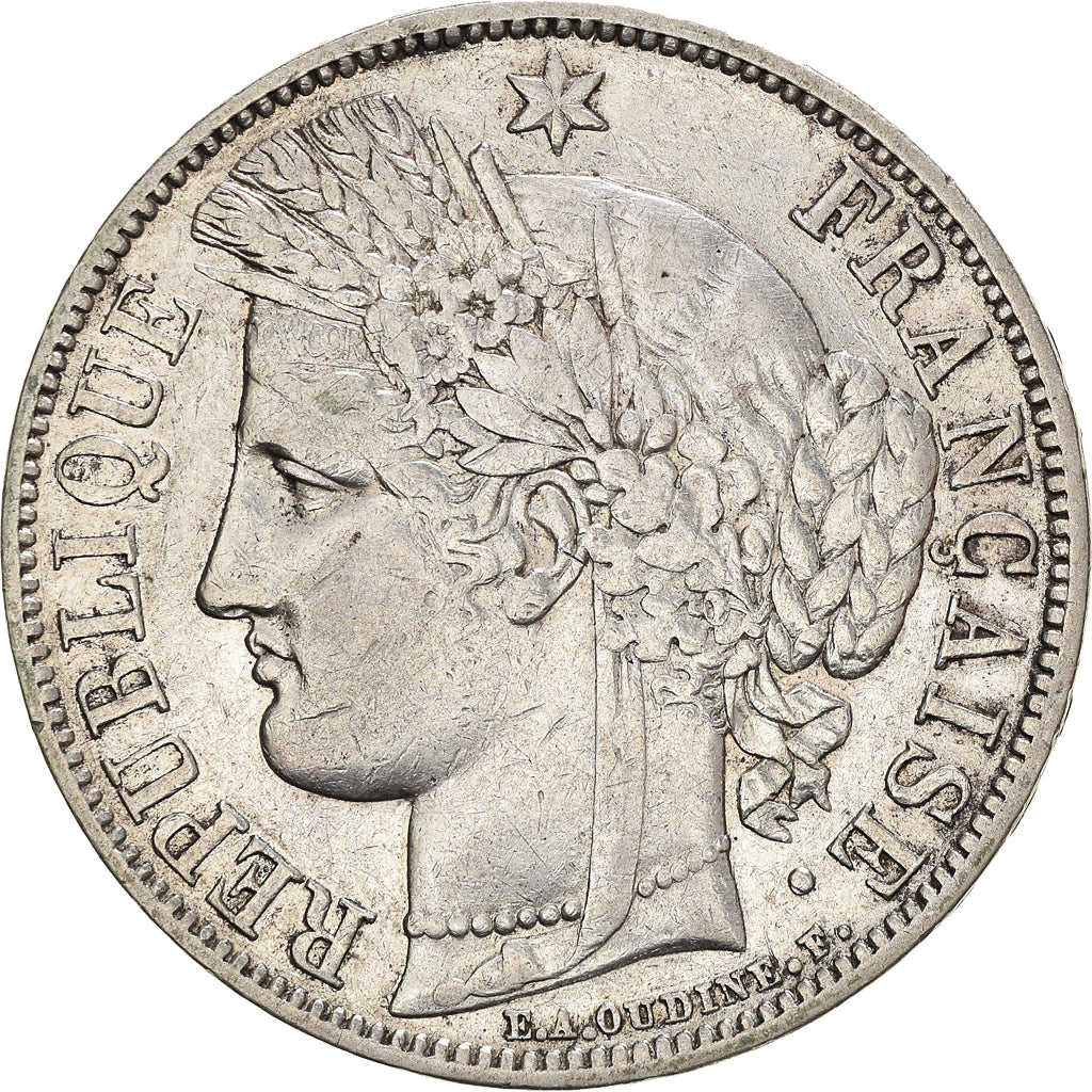 Monnaie, France, Cérès, 5 Francs, 1851, Paris, TB+, Argent, Gadoury:719