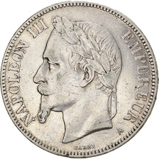 Munten, Frankrijk, Napoleon III, Napoléon III, 5 Francs, 1870, Paris, ZF