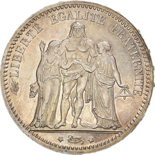 Coin, France, Hercule, 5 Francs, 1873, Paris, AU(50-53), Silver, KM:820.1