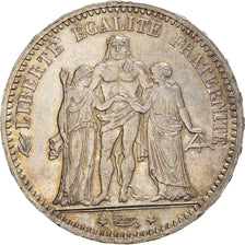 Moneta, Francia, Hercule, 5 Francs, 1874, Paris, BB, Argento, KM:820.1