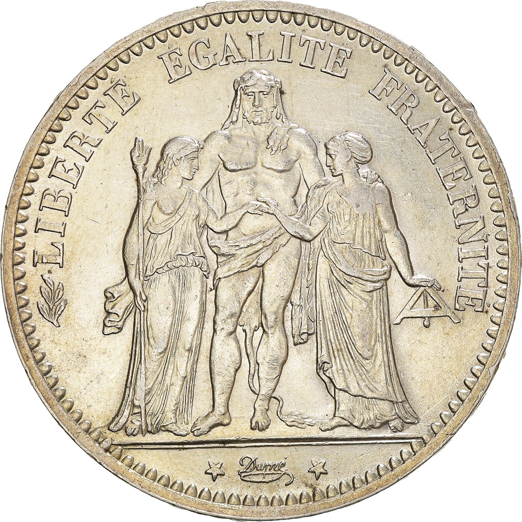 Coin, France, Hercule, 5 Francs, 1874, Paris, AU(50-53), Silver, KM:820.1