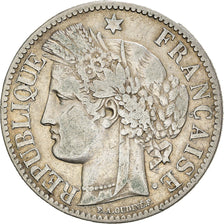 Monnaie, France, Cérès, 2 Francs, 1881, Paris, TB+, Argent, Gadoury:530a