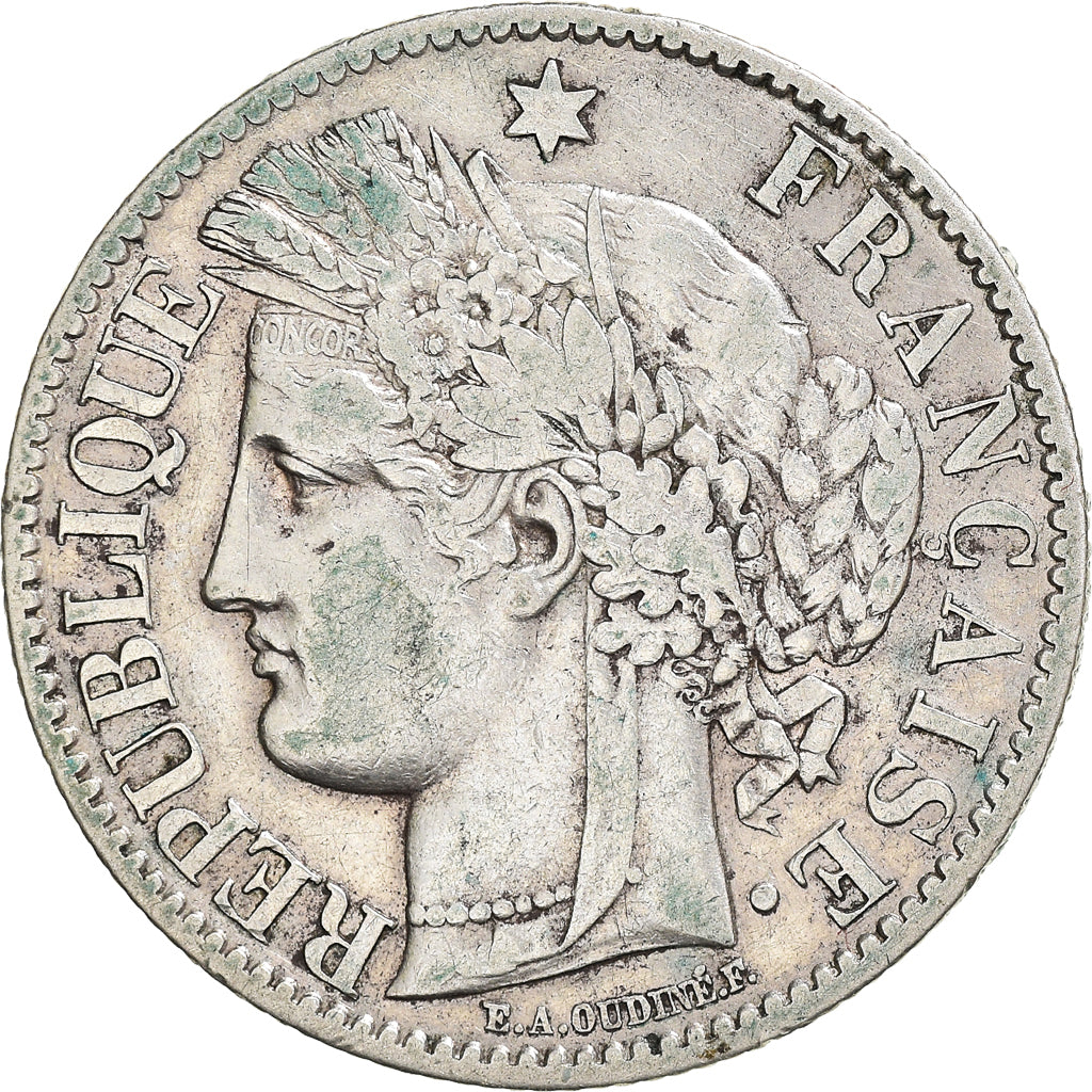 Monnaie, France, Cérès, 2 Francs, 1894, Paris, TB+, Argent, Gadoury:530a