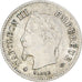 Coin, France, Napoleon III, 20 Centimes, 1867, Strasbourg, EF(40-45), Silver