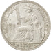 FRENCH INDO-CHINA, 10 Cents, 1899, Paris, KM #9, AU(55-58), Silver, Lecompte...