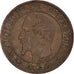 Munten, Frankrijk, Napoleon III, Centime, 1857, Marseille, ZF, Bronzen