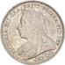 Münze, Großbritannien, Victoria, 3 Pence, 1897, SS+, Silber, KM:777