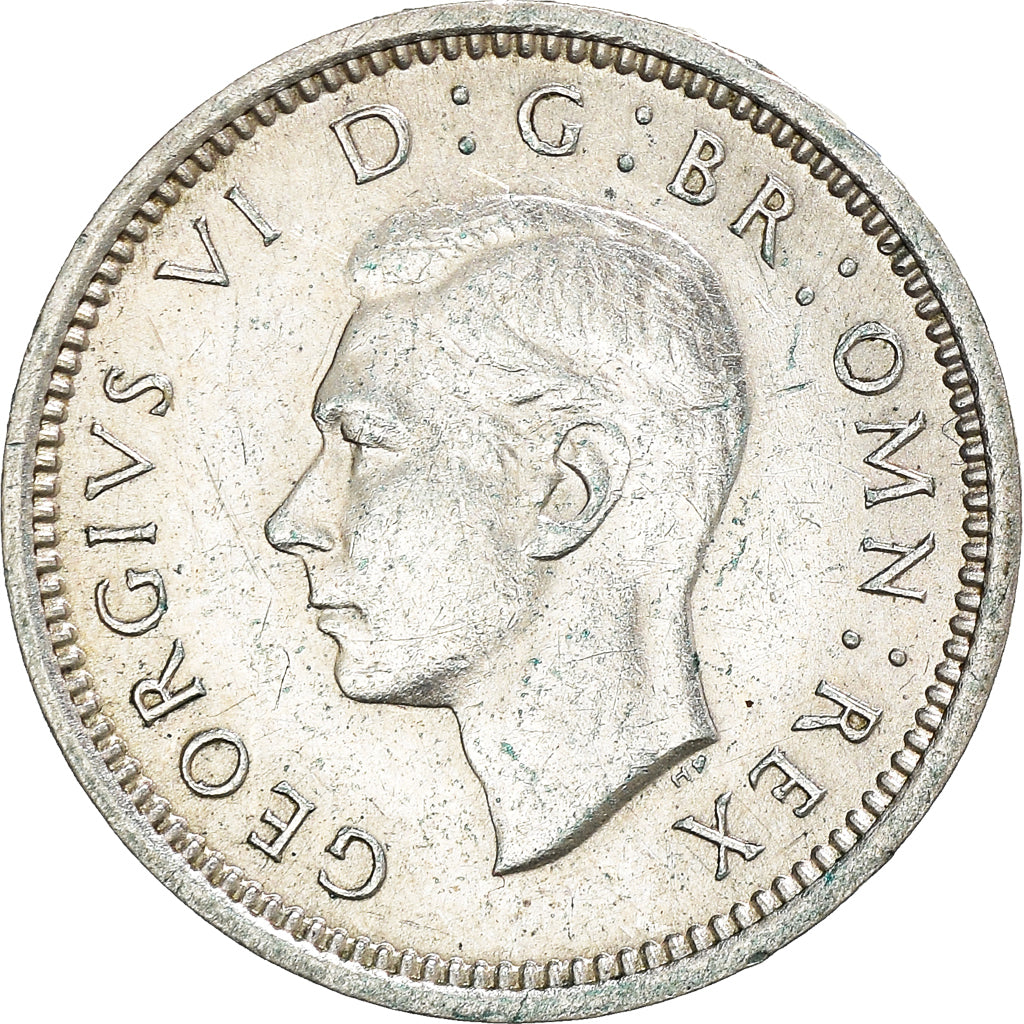 Moneta, Gran Bretagna, George VI, 3 Pence, 1940, BB+, Argento, KM:848