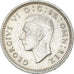 Moneta, Gran Bretagna, George VI, 3 Pence, 1940, BB+, Argento, KM:848