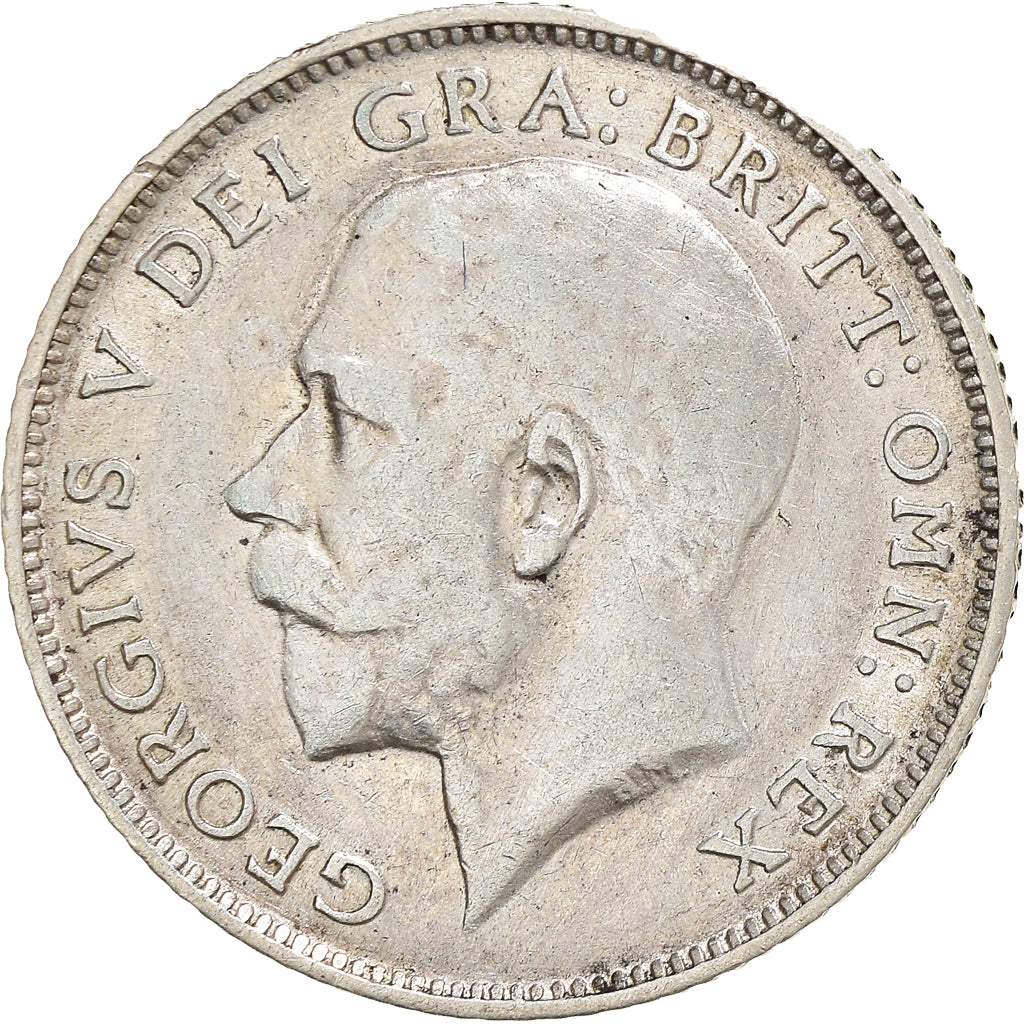 Moneta, Gran Bretagna, George V, 6 Pence, 1914, BB, Argento, KM:815