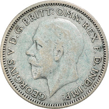 Moneta, Gran Bretagna, George V, 6 Pence, 1936, MB+, Argento, KM:832