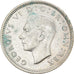 Moneta, Gran Bretagna, George VI, 6 Pence, 1942, BB+, Argento, KM:852