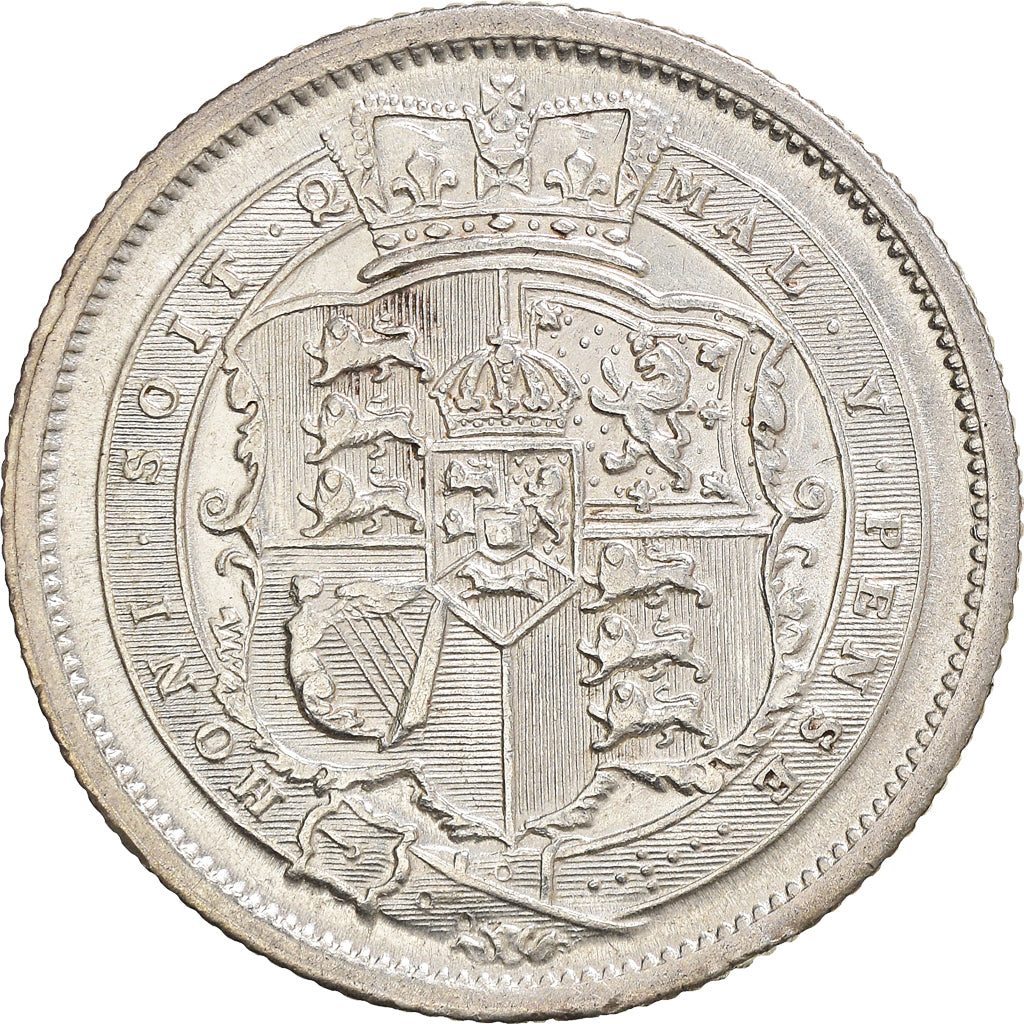Coin, Great Britain, George III, Shilling, 1817, AU(50-53), Silver, KM:666