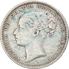 Coin, Great Britain, Victoria, Shilling, 1884, VF(30-35), Silver, KM:734.4