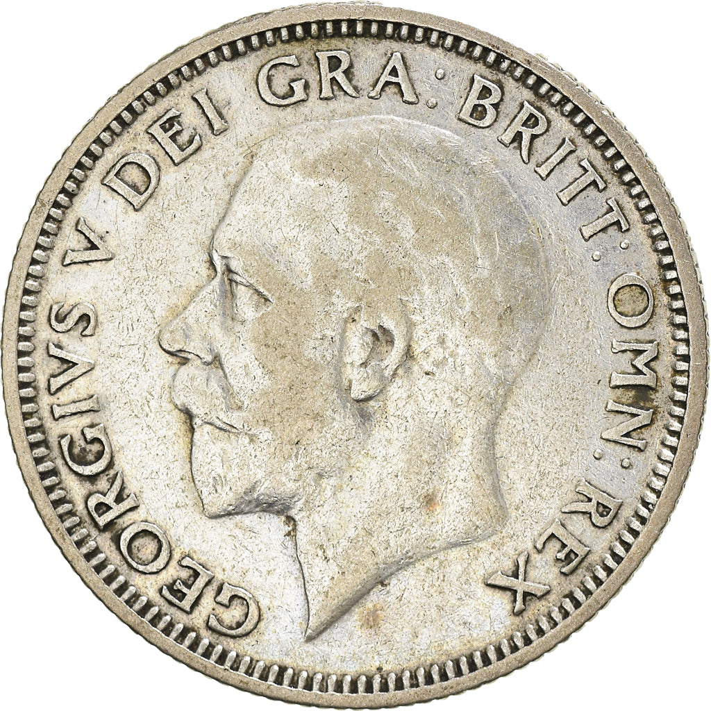 Coin, Great Britain, George V, Shilling, 1927, EF(40-45), Silver, KM:833