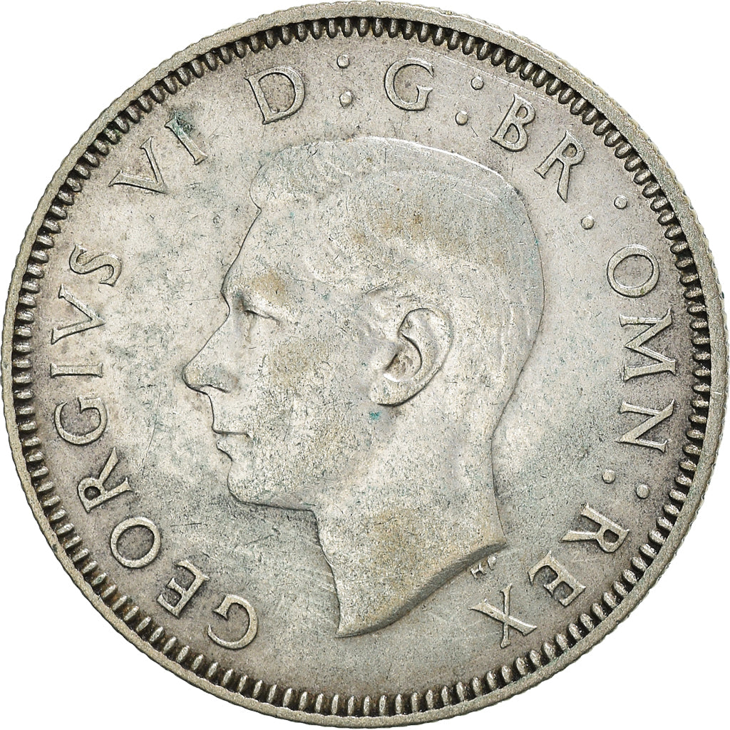 Moneda, Gran Bretaña, George VI, Shilling, 1940, MBC, Plata, KM:854