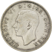 Moneta, Gran Bretagna, George VI, Florin, Two Shillings, 1939, MB+, Argento