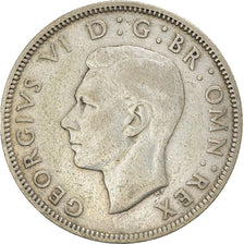 Moneta, Gran Bretagna, George VI, Florin, Two Shillings, 1942, MB+, Argento