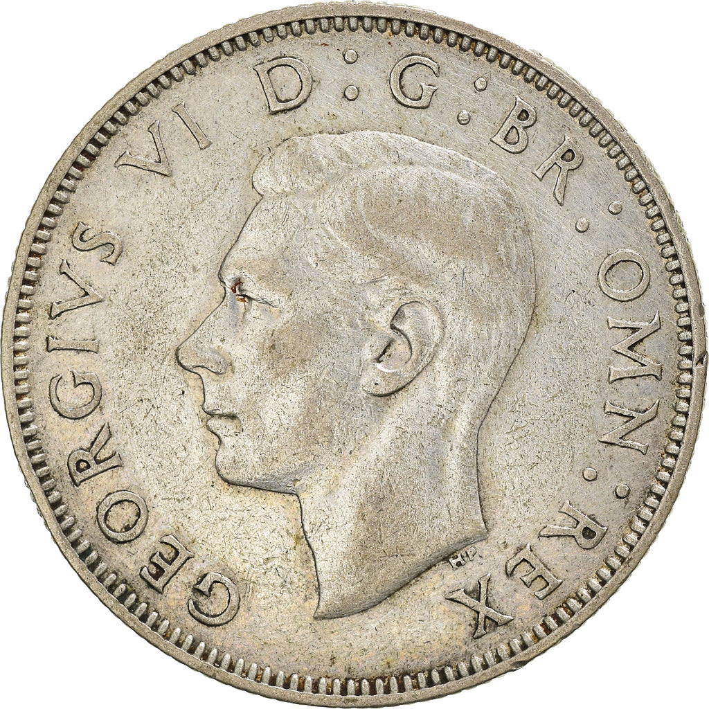 Coin, Great Britain, George VI, Florin, Two Shillings, 1944, VF(30-35), Silver