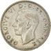 Coin, Great Britain, George VI, Florin, Two Shillings, 1944, VF(30-35), Silver