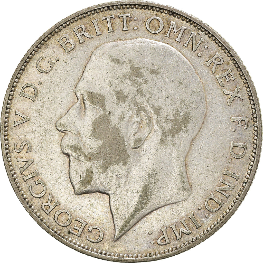 Moneta, Gran Bretagna, George V, Florin, Two Shillings, 1923, MB+, Argento