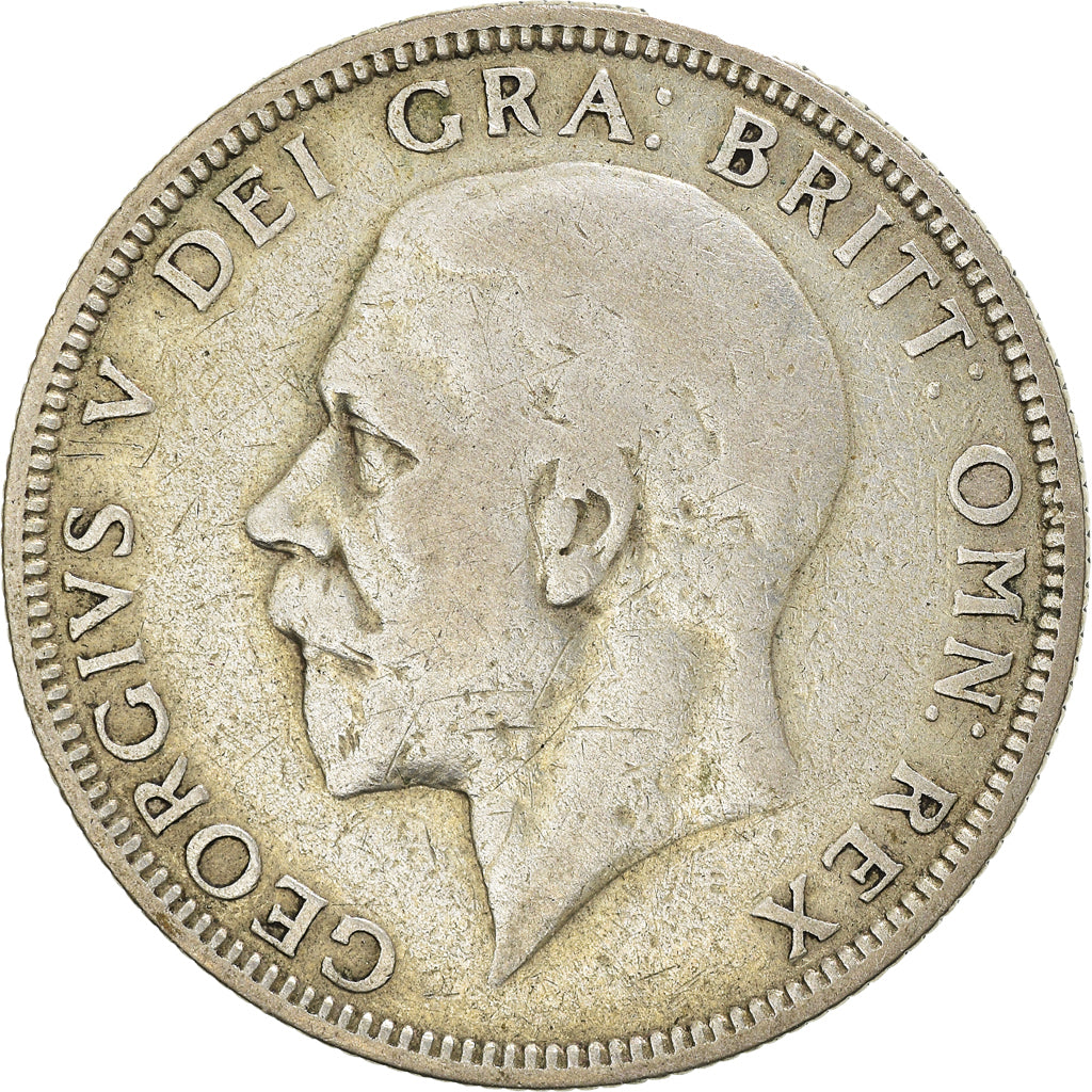 Münze, Großbritannien, George V, Florin, Two Shillings, 1936, S+, Silber