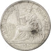 FRENCH INDO-CHINA, 10 Cents, 1920, San Francisco, KM #14, EF(40-45), Silver,...