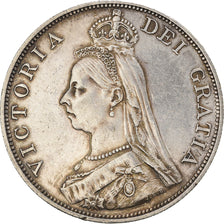 Monnaie, Grande-Bretagne, Victoria, Double Florin, 1888, SUP, Argent, KM:763