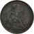 Moneta, Gran Bretagna, George IV, Farthing, 1822, BB, Rame, KM:677
