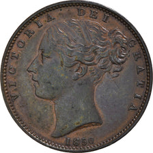 Moneta, Gran Bretagna, Victoria, Farthing, 1850, BB+, Rame, KM:725