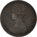 Coin, Great Britain, Victoria, Farthing, 1866, EF(40-45), Bronze, KM:747.2