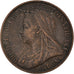 Coin, Great Britain, Victoria, Farthing, 1901, EF(40-45), Bronze, KM:788.2