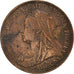 Munten, Groot Bretagne, Victoria, 1/2 Penny, 1896, ZF, Bronzen, KM:789