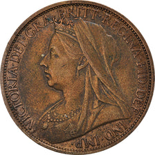 Coin, Great Britain, Victoria, Penny, 1897, EF(40-45), Bronze, KM:790