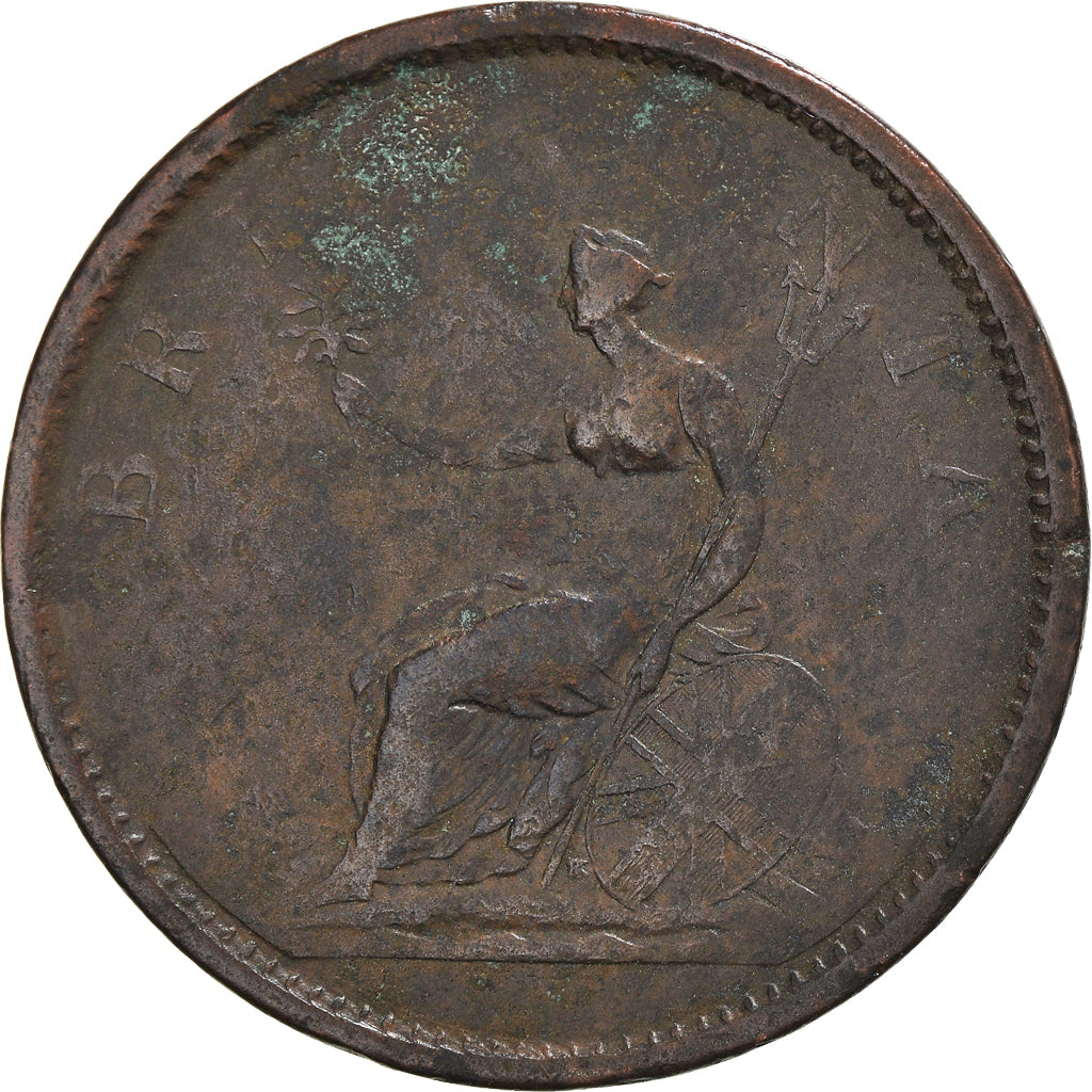 Munten, Groot Bretagne, George III, Penny, 1807, FR+, Koper, KM:663