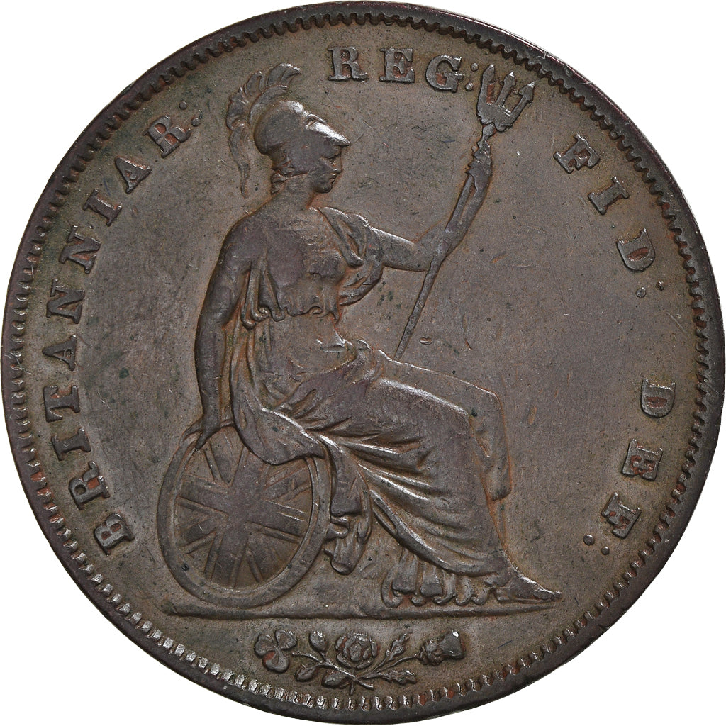 Münze, Großbritannien, Victoria, Penny, 1851, London, SS, Kupfer, KM:739