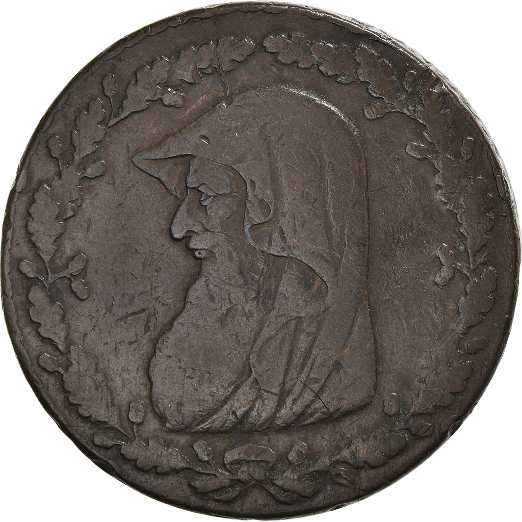 Coin, Great Britain, Wales, Penny Token, 1788, Anglesey, VF(30-35), Copper