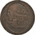 Moeda, França, Monneron, 5 Sols, 1792, Paris, VF(20-25), Bronze