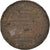 Moeda, França, Monneron, 5 Sols, 1792, Paris, VF(20-25), Bronze