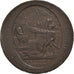Moneta, Francia, Monneron, 5 Sols, 1792, Paris, MB, Bronzo