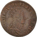 Moneda, Francia, Louis XIV, Liard de France au buste juvénile, deuxième type
