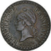 Coin, France, Dupré, Centime, 1848, Paris, EF(40-45), Bronze, KM:754